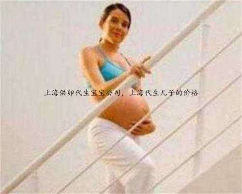 上海供卵代生宝宝公司，上海代生儿子的价格