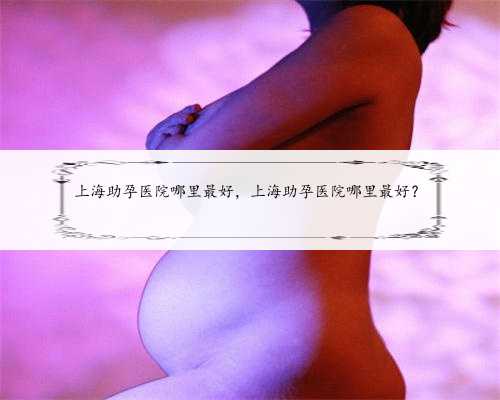 上海助孕医院哪里最好，上海助孕医院哪里最好？