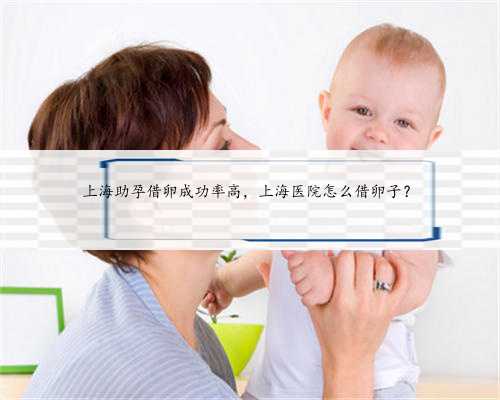 上海助孕借卵成功率高，上海医院怎么借卵子？