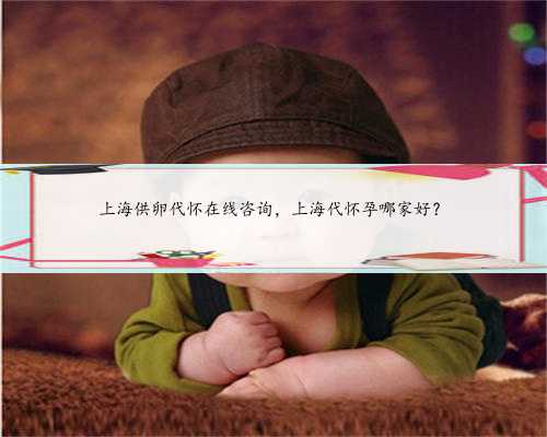 上海供卵代怀在线咨询，上海代怀孕哪家好？