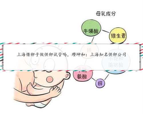 上海借卵子做供卵试管吗，瓒坤和：上海知名供卵公司